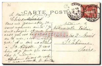 Le Havre — The Grand Quay and the Museum — L'Hirondelle, Paris, n°1003 — Back