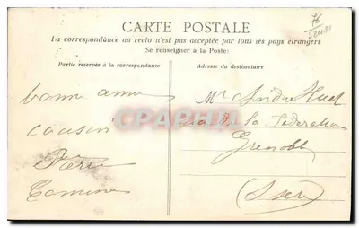 Le Havre - Notre-Dame — Publisher E.B.Z. No. 171 — Back