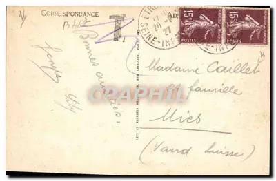 Le Havre — Il Palazzo della Borsa — LL — Verso