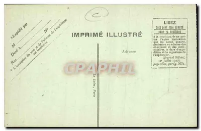 Le Havre — Boulevard Albert Ier — G. F., Le Havre — Verso