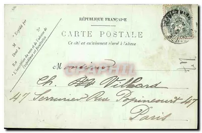 Le Havre — Conjunto del Boulevard Maritime — LL — Reverso