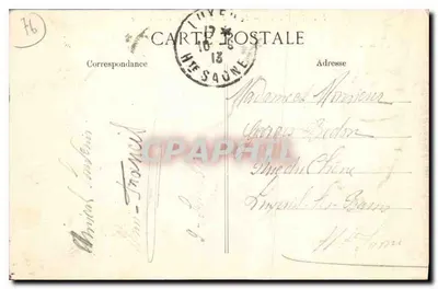 Le Havre — Most Handlowy i Giełda — Wydawca E.D. n°56 — Rewers