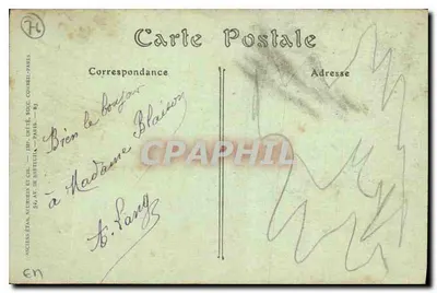 Le Havre — Perspectiva da Rue de Paris — Rue de Paris — IND. Phot. — n° 67 — Verso
