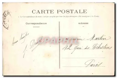 Le Havre - Bulwar Félix Faure — widok panoramiczny na morze i miasto — wydawca F.B. 13 — Rewers