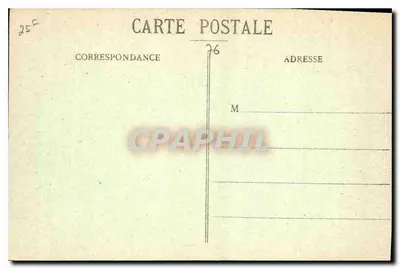 Le Havre - Widok przystani w burzowe warunki — C.V. - 2146 — Rewers