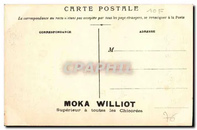 Le Havre — O Porto — Moka Williot — Verso