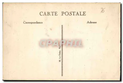 Le Havre — Kerk van Notre-Dame en Rue de Paris — n°202 — Achterkant