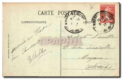 Chalés no Côteau de St-Adresse — Nice-Havrais — C.P. 2530 — Verso