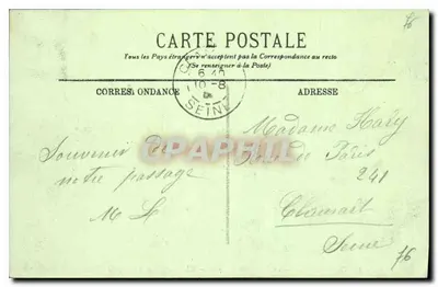 Sainte-Adresse — El Palacio de los Roygates — LL. n° 619 — Reverso