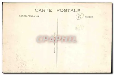 Przybycie do Havru — brzeg "Félix-Faure" — wydawca B.D. n°23 — Rewers