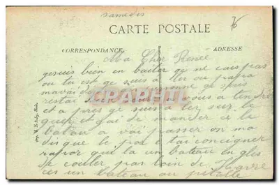 Le Havre — Panorama of the Rue de Paris — Publisher EDP, No. 161 — Back