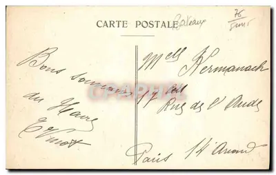 Le Havre — Efeitos de Ondas na Nova Ponta — Editor não identificado, n° 280 — Verso