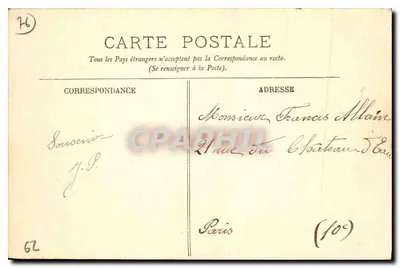 Le Havre — O Boulevard Marítimo — LL. — Verso