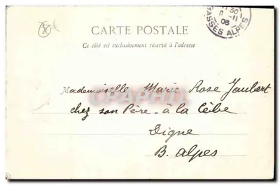 Monte-Carlo - Le Terrasses — editore anonimo, n° 245 — Verso