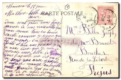 Côte d'Azur - Monte-Carlo — Uma Sala de Jogo no Cassino - Salon-Empire (Perfecta 66) — Verso