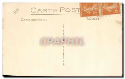 Cannes — Kasyno i Hotel Carlton — Wydawca: Lévy et Neubrlin, Paryż, n° 55 — Rewers