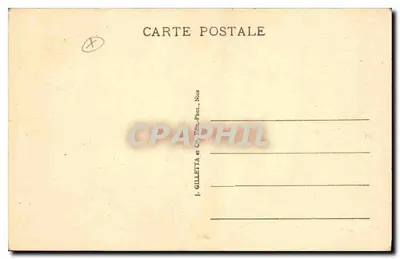 Lacets de Castillon - Ruta de MENTON a MOULINET, cerca de Sospel — Edición Poligraphial — Reverso