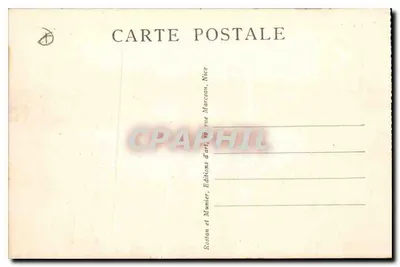 Cap d'Antibes — Hôtel du Cap, Pavillon Eden-Roc i Villa Mauresque — Wydawnictwo Rostan i Monnier, Nice — Rewers