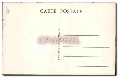 Cannes — Plac Mérimée i Kasyno — wydawca Gilletta, Nice, n° 468 — Rewers