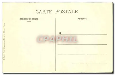 Stalles du Chœur — Katedra w Amiens — 6e Série, N° 1 — Rewers