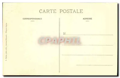 Rouen — Katedra — Statuy chóru — seria N° 3 — Rewers