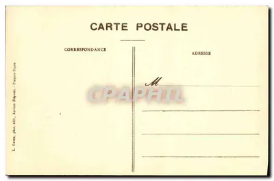 Amiens — Katedra — Stale chórzańskie — 8. seria, nr 11 — Rewers