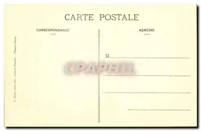 Amiens — Katedra — Stale chórza — La Laveuse — 8. seria, nr 8 — Rewers
