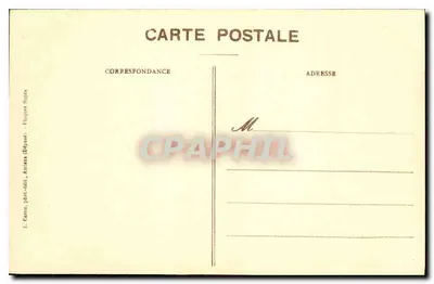 Amiens - Katedra. Stale chórza. Huchet - 4e seria, N° 10 — Rewers