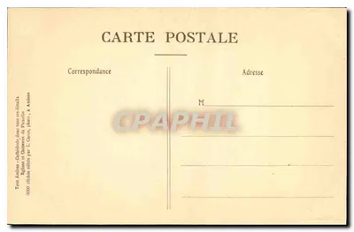 Amiens — Katedra - Stale chór - 1. seria, nr 5 - Schody C — Rewers