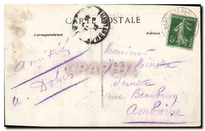 Marseille - Pałac Longchamp - C.N. - N°10 — Rewers