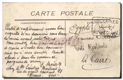 Marselha - O Palácio Longchamp, L. R. - n°126 — Verso