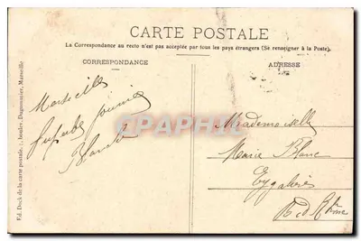 MARSEILLE — Nossa Senhora da Guarda e o Elevador — editor Rama, n°7 — Verso