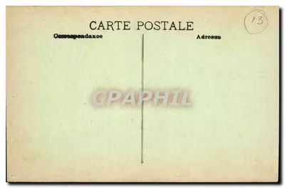 Marseille — Place de la Bourse — wydawca nieznany — Rewers