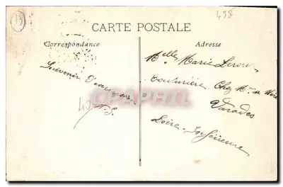 Marseille — Zamek If — Wydawca E.L. — Rewers