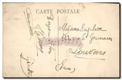 Marseille — Kasteel van If — IF Castle — uitgever niet zichtbaar — Achterkant