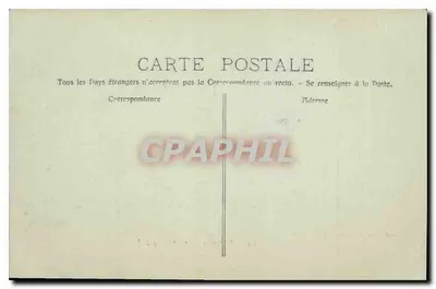 Marseille - O Castelo d'If — Editor E. Boat, Marseille, n°64 — Verso