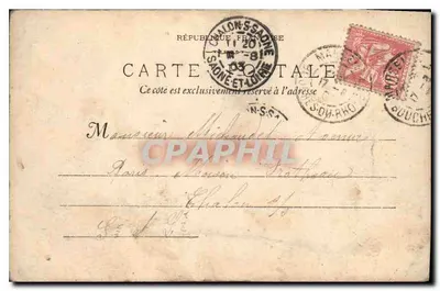 Marseille — Het Oude Haven & N. D. van de Garde — Uitgever: L. Pons & Cie, n°41 — Achterkant