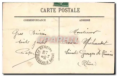Marseille — Het haven van Virux — LL — Achterkant