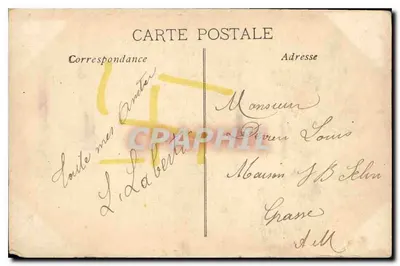 Marseille — Pałac Longchamp — Wydawca L. L. — Rewers