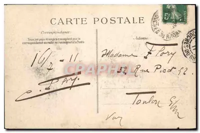 Marseille — Le Quartier d'Andoume et les Îles — ELD, n°53 — Verso