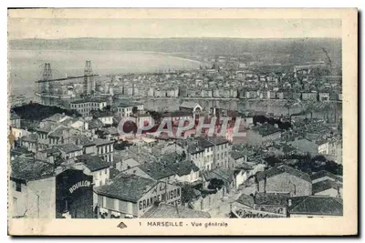 Marseille — ogólne widok — Wyd. H. Pétard, 31 Bd Bonne Nouvelle, Paris 2e
