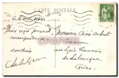 Marsiglia — Chiesa di San Vincenzo de Paoli — editore non identificato — Verso