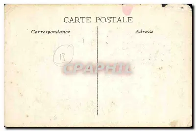 Marseille — La Cannebière i Quai de la Fraternité — PB — Rewers
