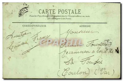 Marseille — Die Hafenanlagen — LL. — Rückseite