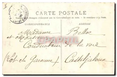 Marseille - Notre-Dame de la Garde — Phototype R. Lacour Marseille — Souvenir de Amitié — Back