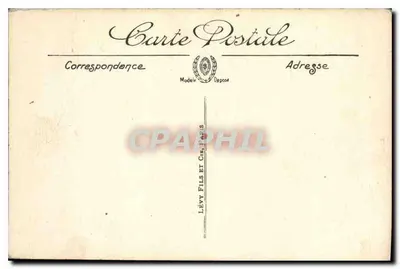 Marselha — A Catedral — Editor Lévy Fils et Cie, Paris, n°46 — Verso
