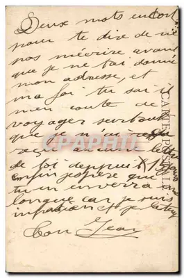 Marselha - O Castelo de If — editor não identificado, número de série não visível — Verso