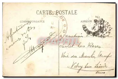 Marselha - Castelo d'If - JF — Verso