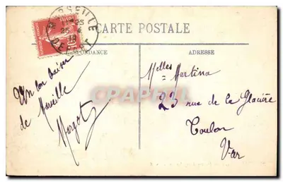Marseille — Pałac Longchamp — Rewers