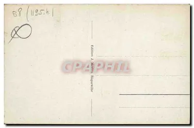 Riquewihr - O Dolder [1291] — editor J. Martens, Riquewihr — Verso